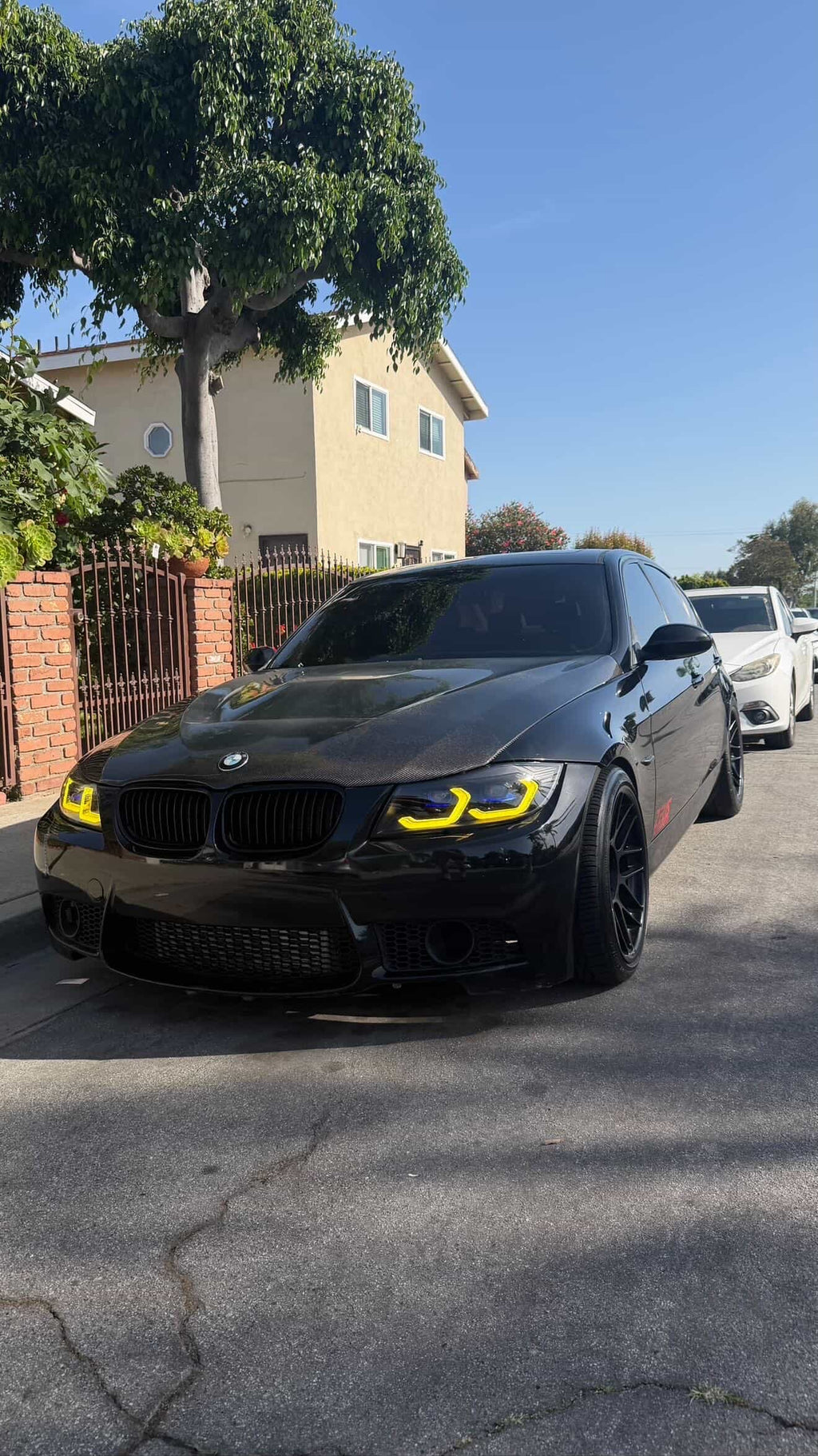 BMW E90 3 series Dual Color Switch Laser Style headlights