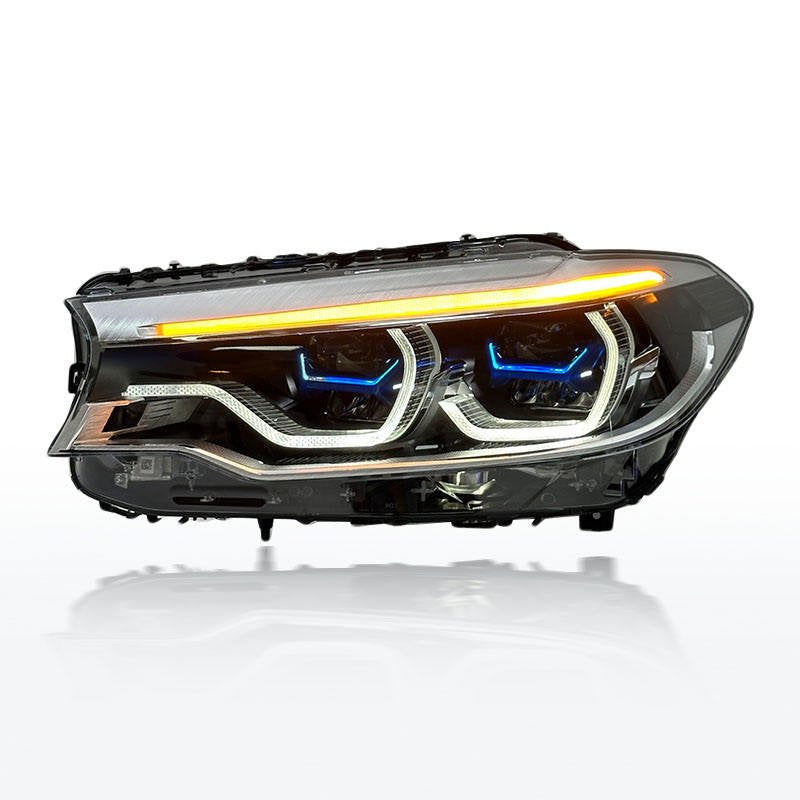BMW F90 M5 G30 5 SERIES OEM STYLE HEADLIGHT CSL YELLOW/WHITE 2018 - 2020