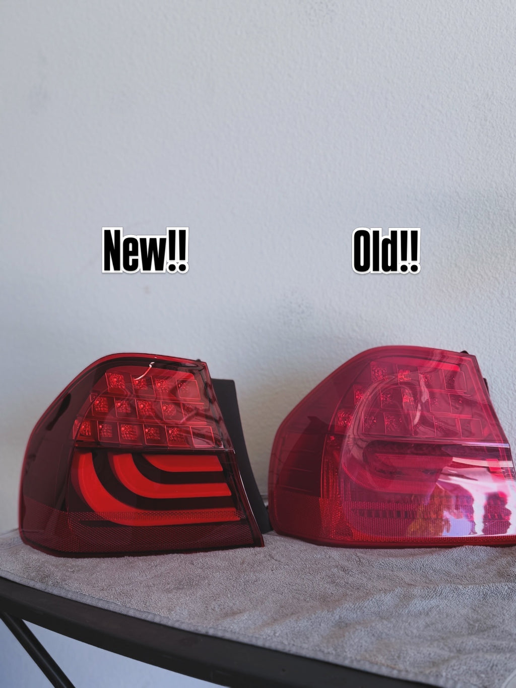 BMW LCI E90 updated style taillights