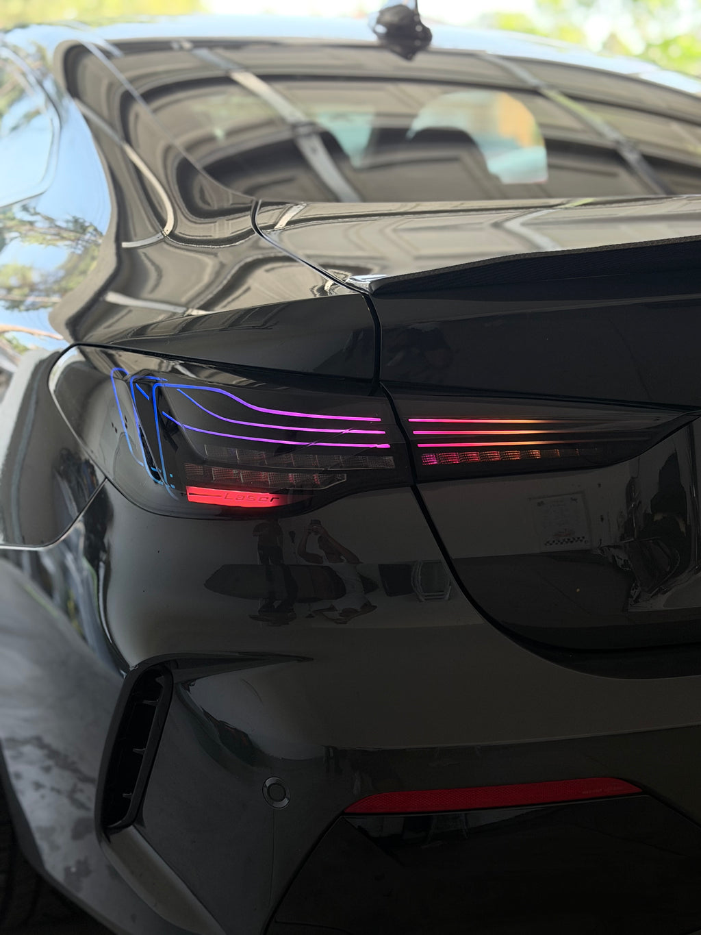 CSL RGB Laser Style LED Tail Lights - BMW G22 4 Series / G82 M4