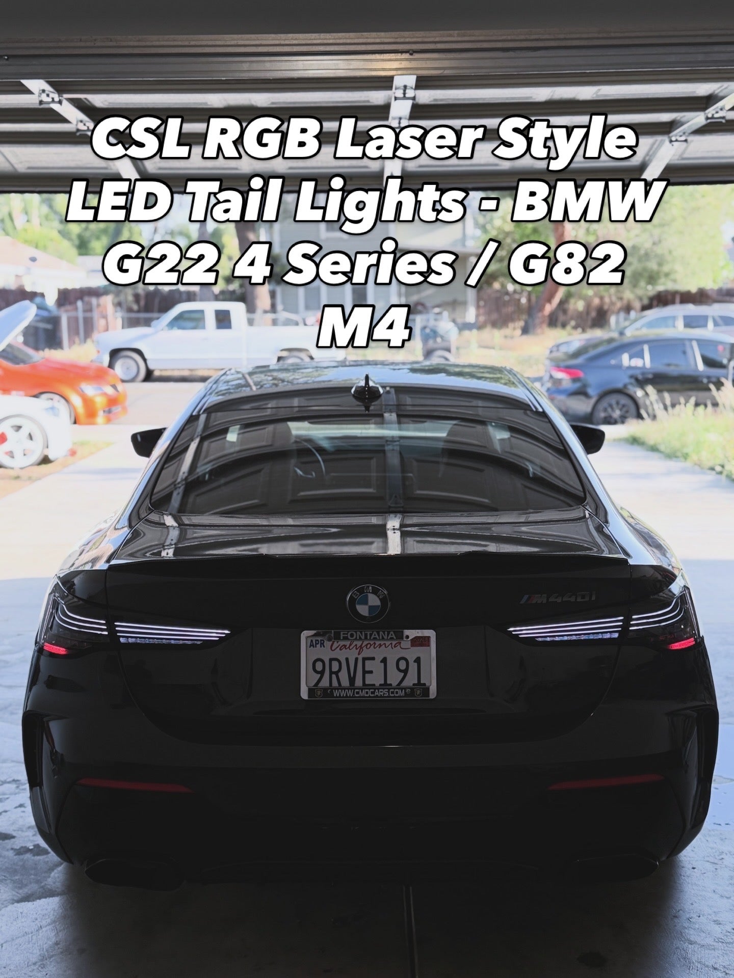 CSL RGB Laser Style LED Tail Lights - BMW G22 4 Series / G82 M4