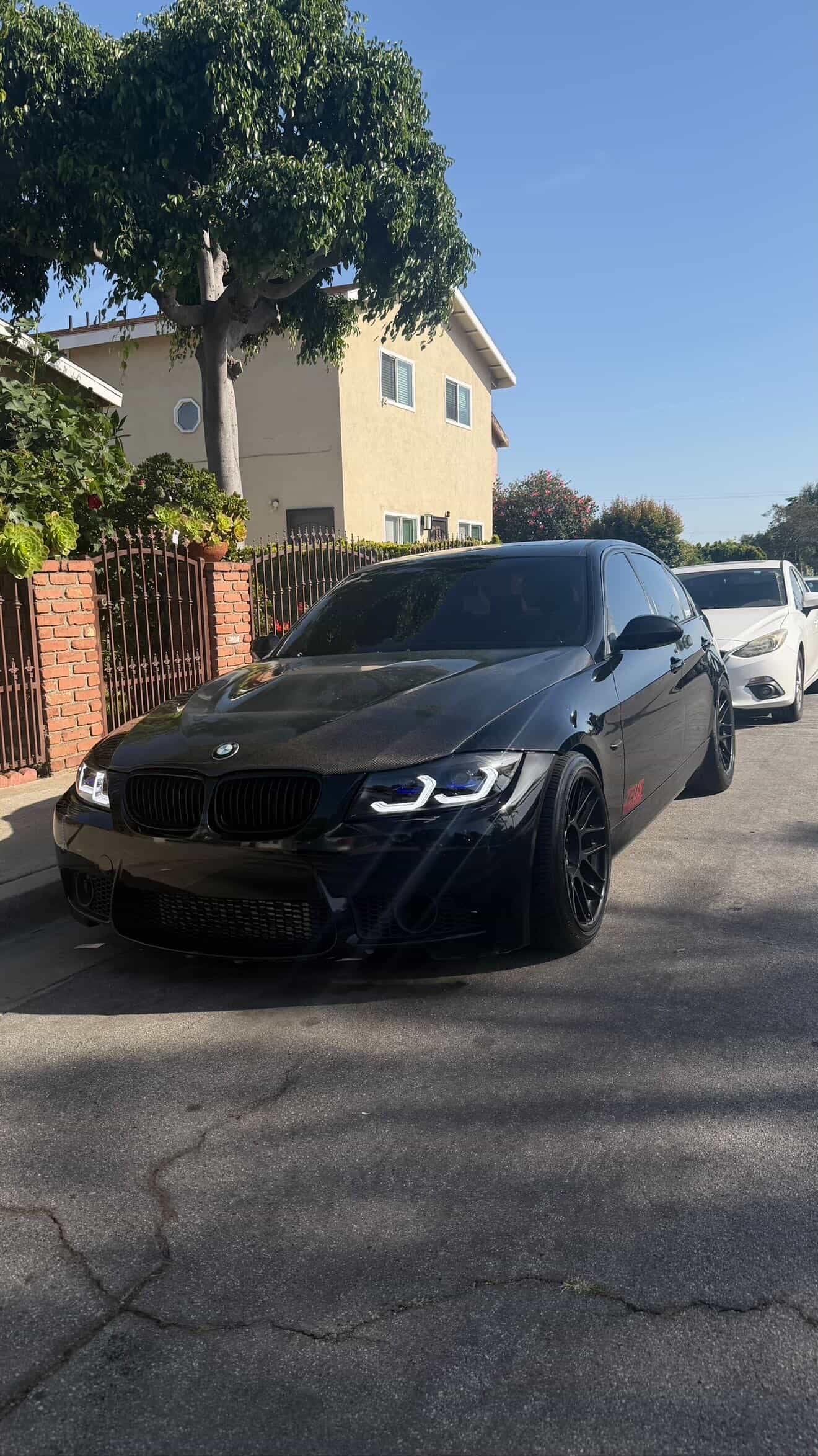 BMW E90 3 series Dual Color Switch Laser Style headlights